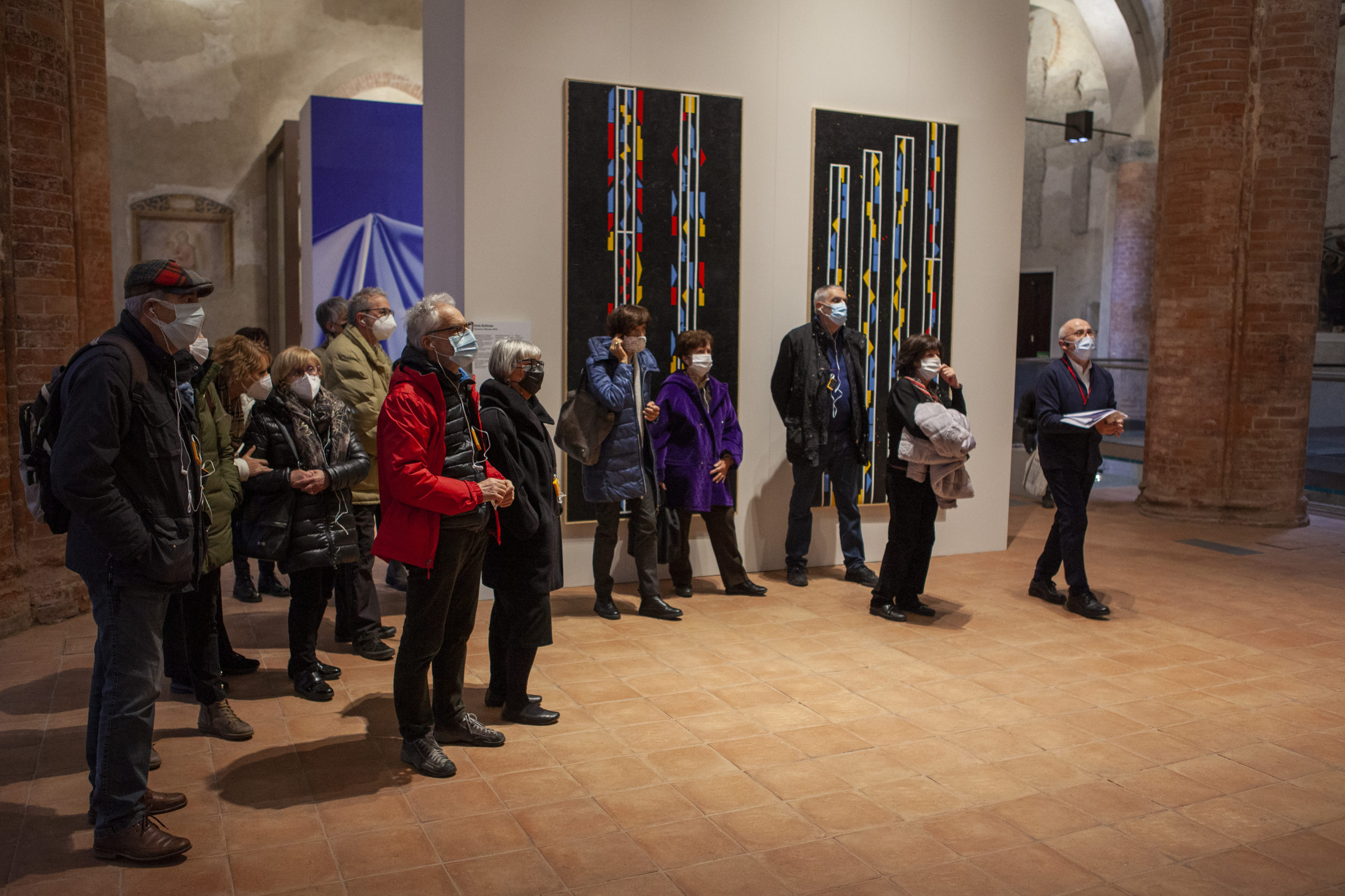 In visita a "Pittura in persona", nel Complesso Monumentale San Francesco di Cuneo