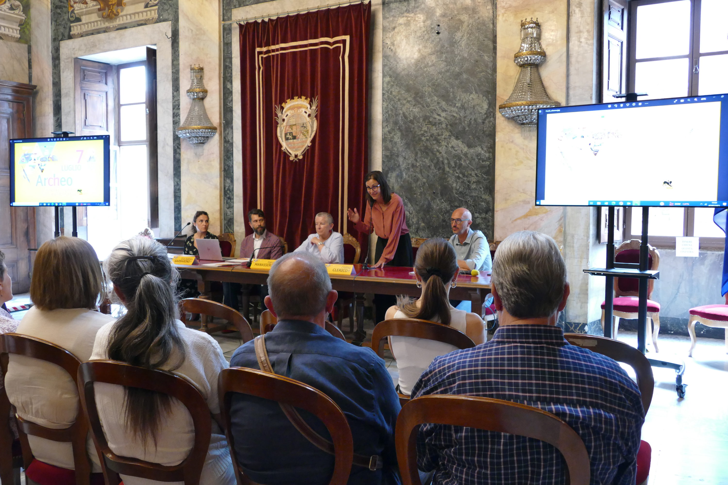 L'intervento dell'assessora Cristina Clerico al primo Cuneo Archeoday