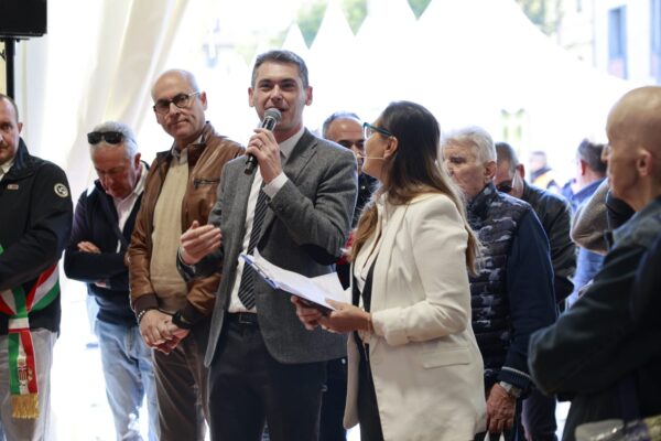 L'intervento di Andrea Coletti che ha aperto la Festa del Pane 2024 a Savigliano